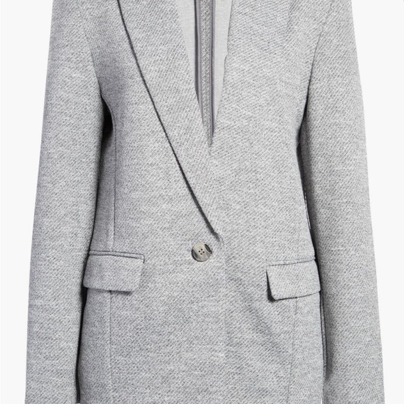Topshop Jackets & Blazers - TOPSHOP Knit Oversized Blazer - Size4